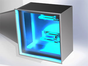 Désinfection de l'air par irradiation UVC