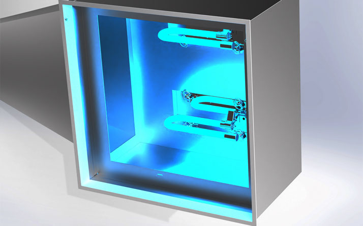 Désinfection de l'air par irradiation UVC